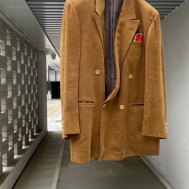 [LANVIN CLASSIQUE] Double-Breasted Cordu