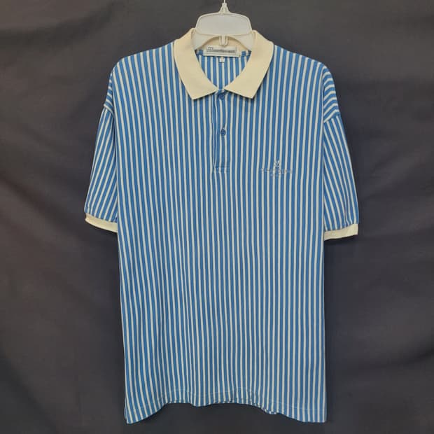 courreges 꾸레쥬 빈티지 자수로고 셔츠