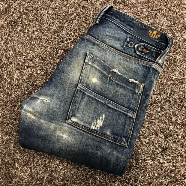 디젤 X 아디다스 워싱 디스 데님팬츠