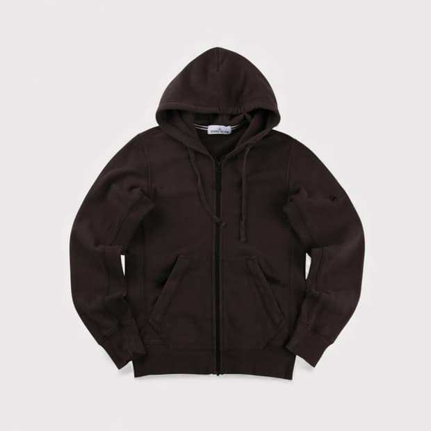 [S] 스톤아일랜드 와펜 후드집업 (와펜x)