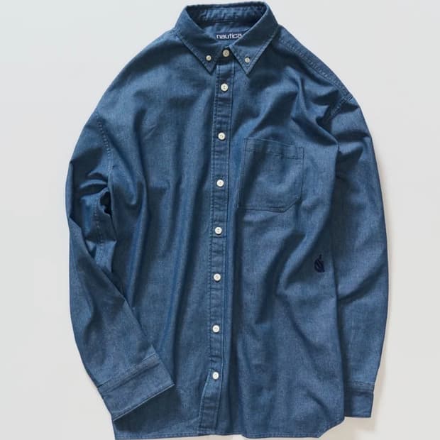 노티카 데님셔츠(새상품)