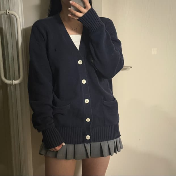 폴로 가디건