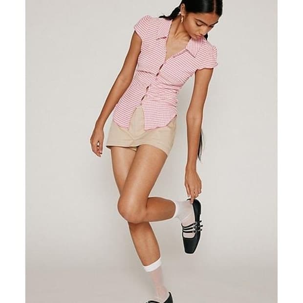 Kimchi blue fitted shirt