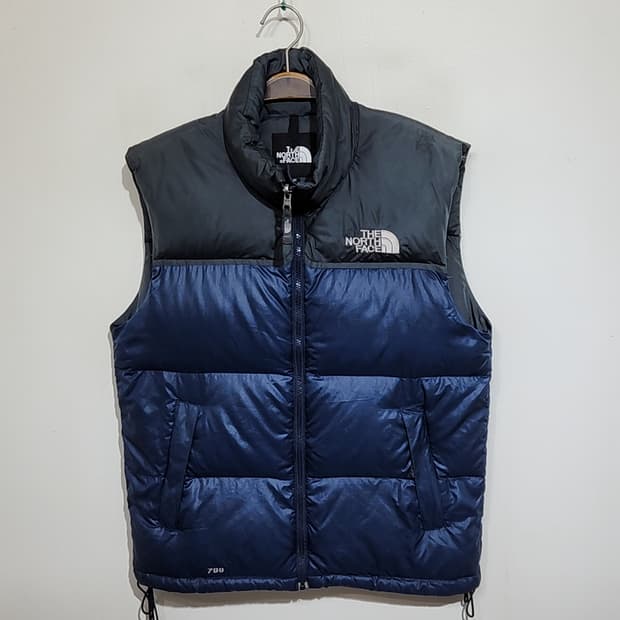 (95) 노스페이스 700 눕시 패딩조끼 투톤 구스다운 베스트 