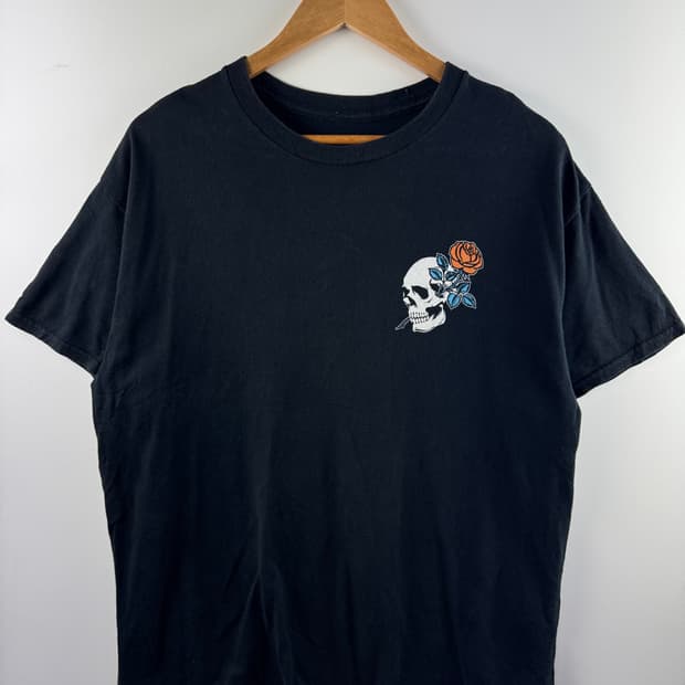 Empyre 스컬 프린팅 티셔츠1772