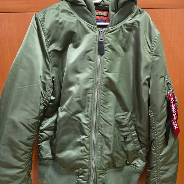 알파인더스트리 ma-1 나투스 sage green