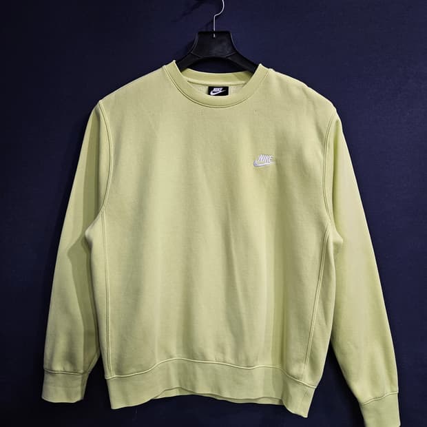 나이키 자수 남성 오버핏 95 기모 맨투맨 