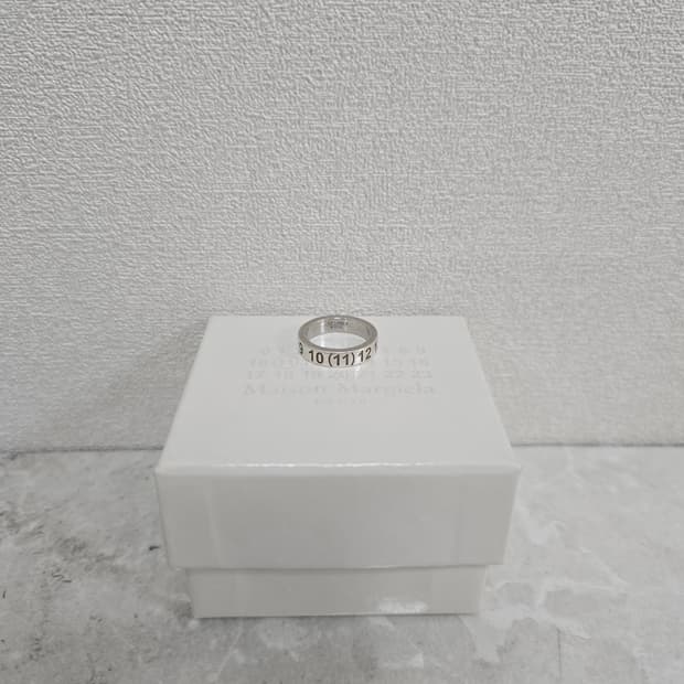 메종 마르지엘라 뉴메리컬 실버 넘버 링 반지 8호 판매
