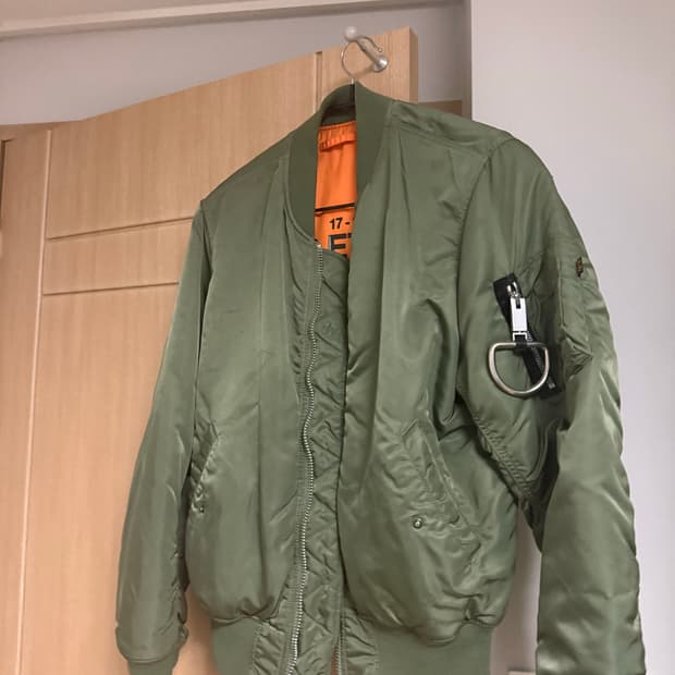 알릭스x알파 D링 이터널 봄버 자켓 항공