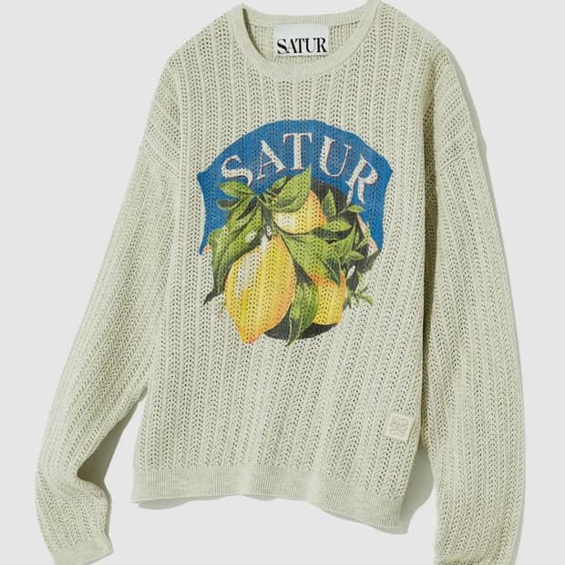 새터 SATUR 이비자 코스트 니트 남녀공용