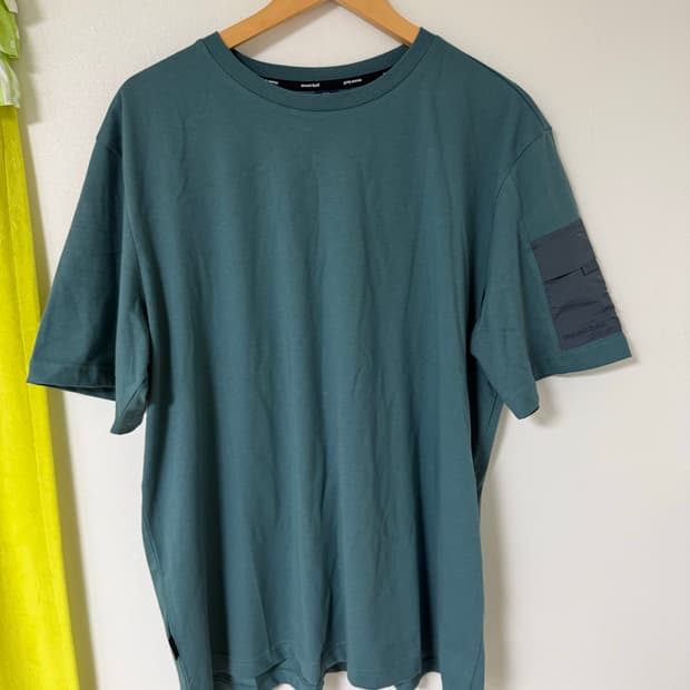 몽벨 사이드 포켓 반팔티 xxl
