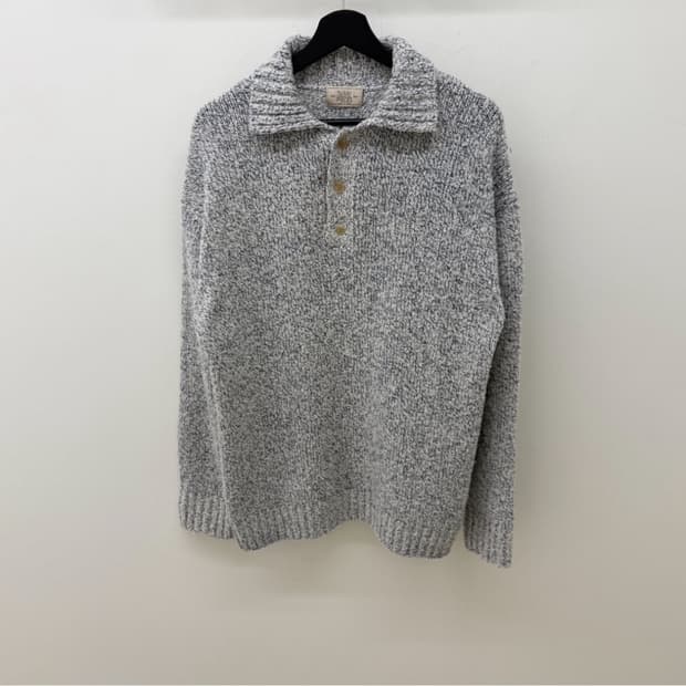 Nikki Essential Pieces 버튼 하프 니트