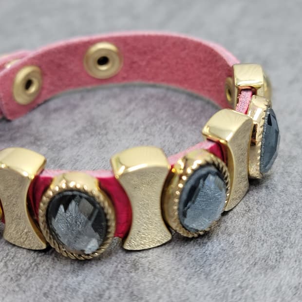 vintage leather bracelet