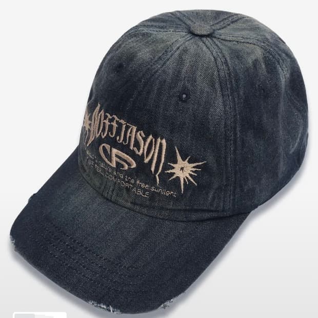 도프제이슨 빈티지 워시드 데님 볼캡 (인디고) 주앙옴므/밀로/어반드레스