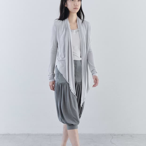 타일즈 tiles cowl neck cardigan