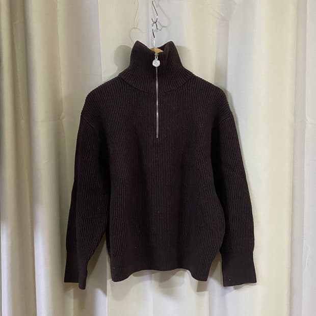 21fw Dunst half neck zip up