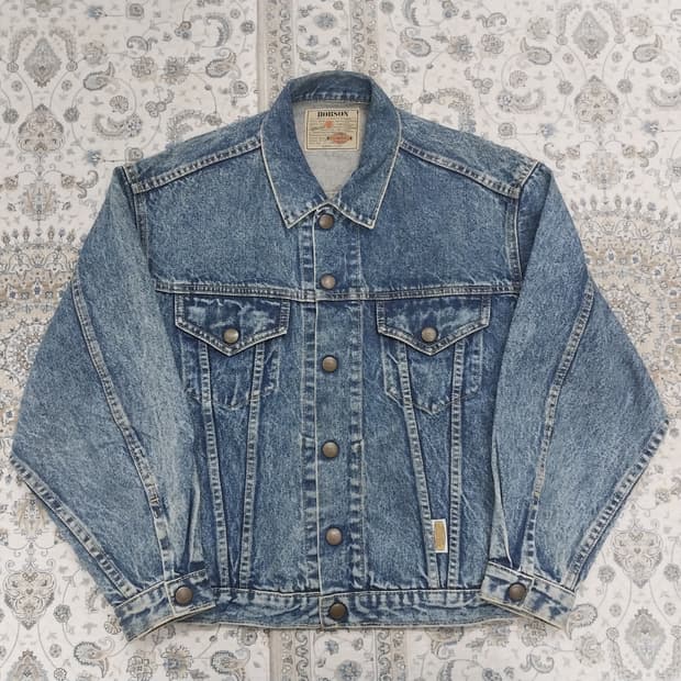 8-90's BOBSON 워싱 데님 자켓 (95)