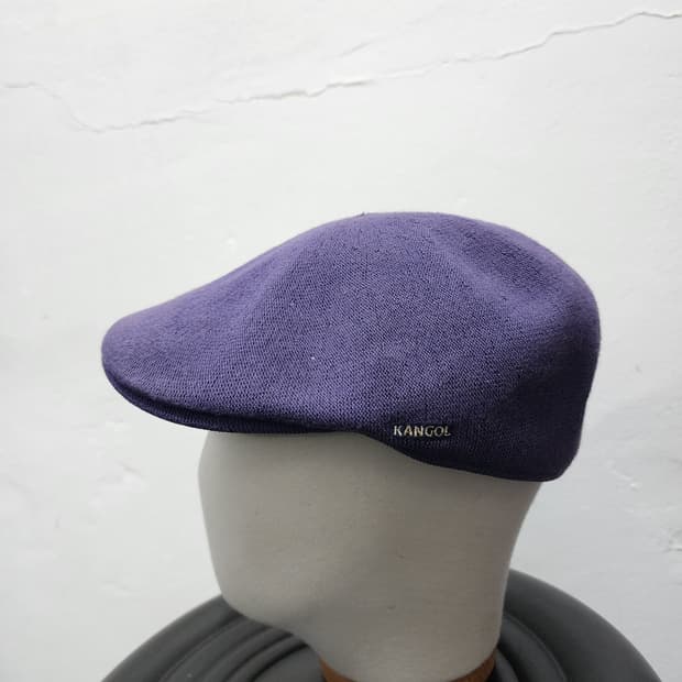 캉골 뱀부 507 바이올렛 빈티지 헌팅캡 