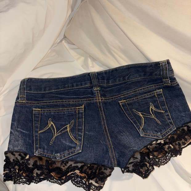 Lowrise Denim short pants