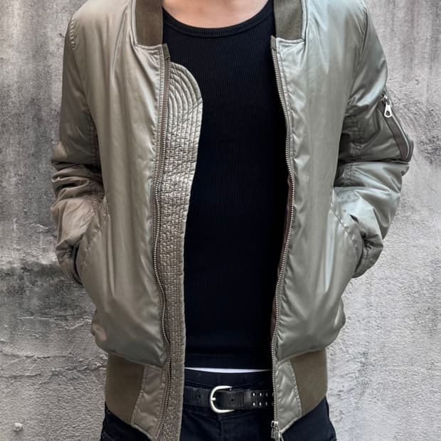 지에다 MA-1 플라이트 자켓