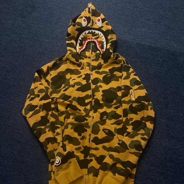 A Bathing Ape 베이프 후드집업 XL PONR 퍼스트 카모