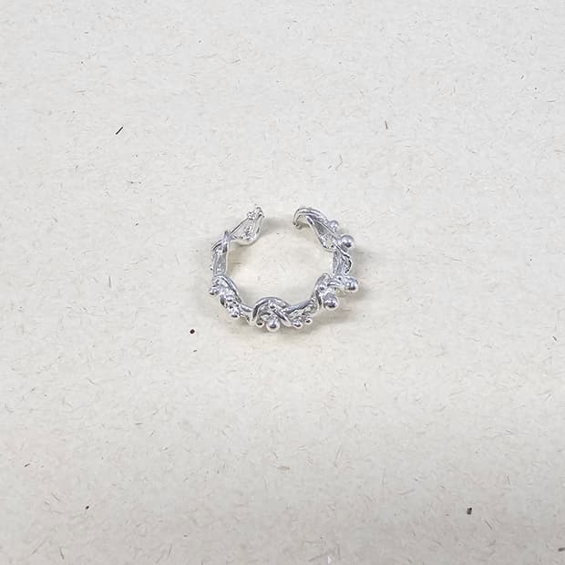 925silver 실버 귀걸이 이어커프(새상품)B002