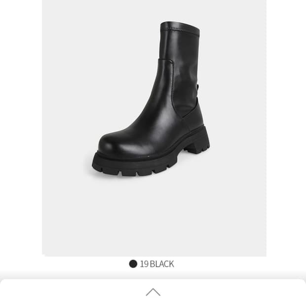 슈펜X최실장 MADE 청키 플랫폼 앵클 삭스부츠 5CM 5.0