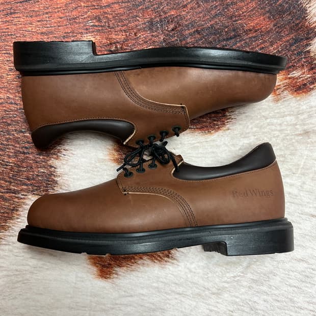 [265] 레드윙 4407 브라운 워크 로퍼