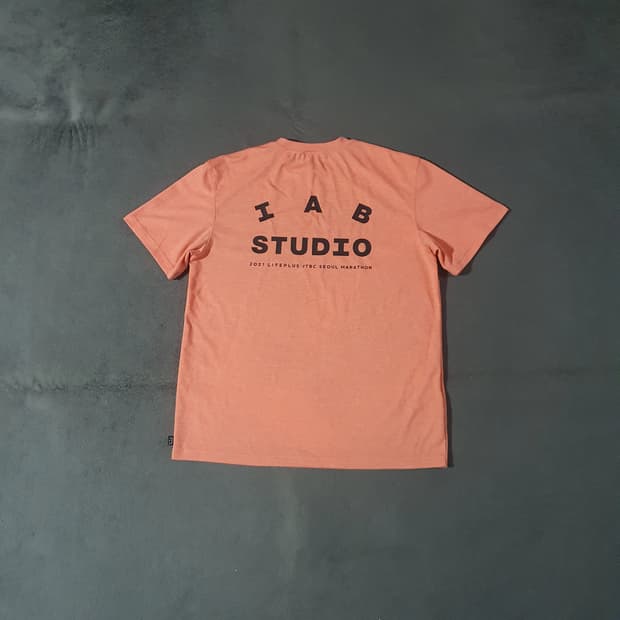 아이앱스튜디오 마라톤 쿨 반팔 티셔츠 L
