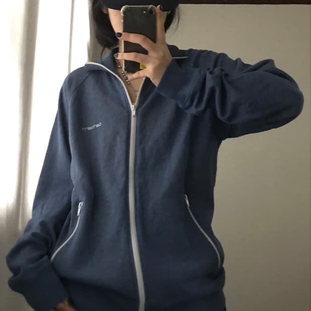 칼하트 네이비 면집업