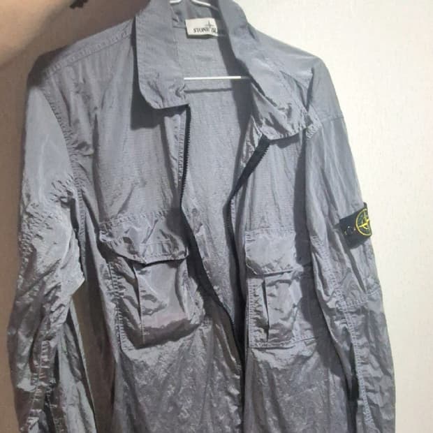 백화점판)  스톤아일랜드 나일론 셔츠 100 사이즈