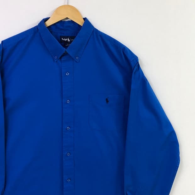 Xxl 폴로 솔리드코튼 셔츠