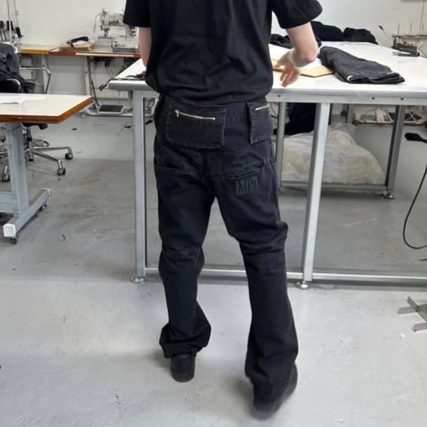 MPa BAG PANTS (BLACK) L size