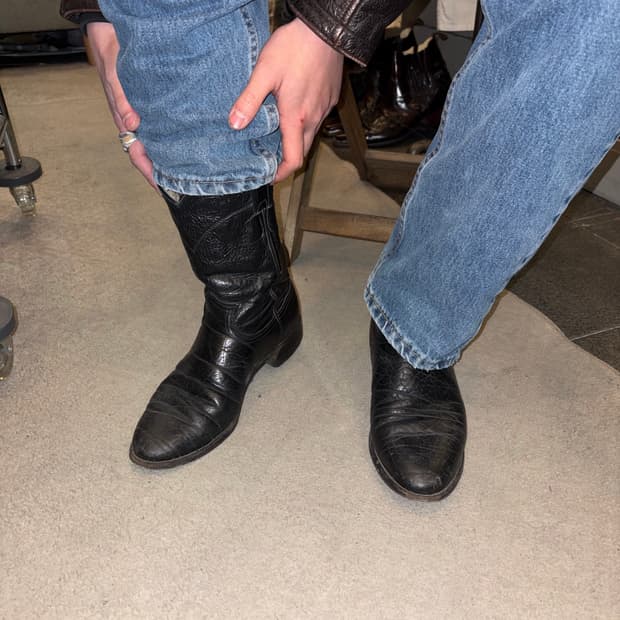90’s Justin 3202 bullhide western boots