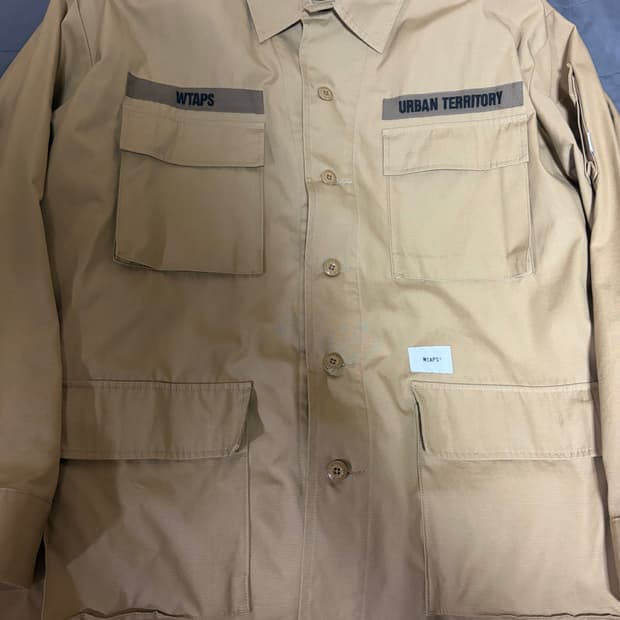 더블탭스 21ss 정글 셔츠