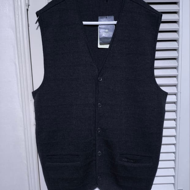 새거 100 마에스트로 모직 베스트 조끼