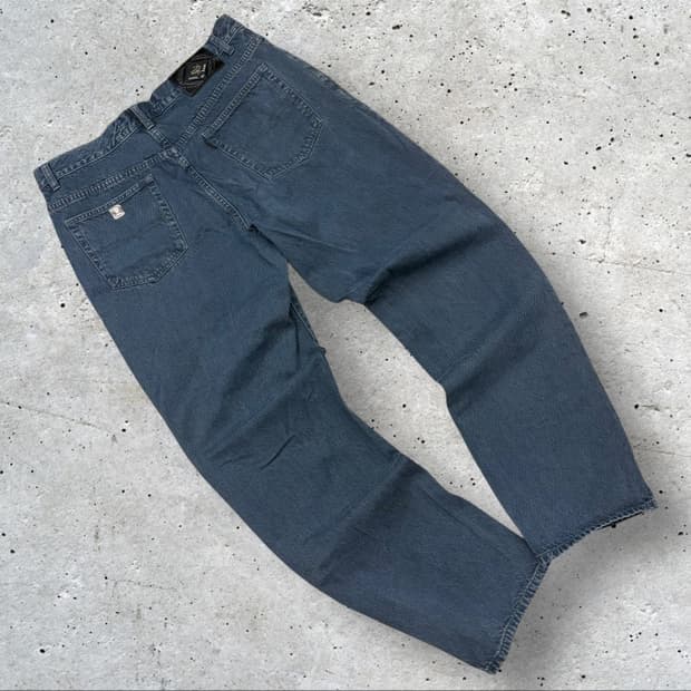 [38] 엠씨엠 MCM 이태리 빈티지 데님 청바지 블루 팬츠 C474