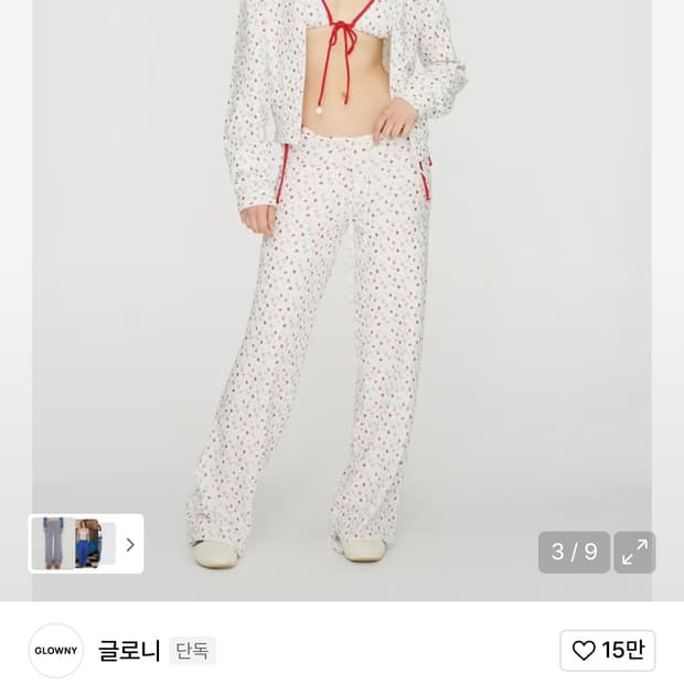 글로니 레이지 선데이 팬츠 스트로베리