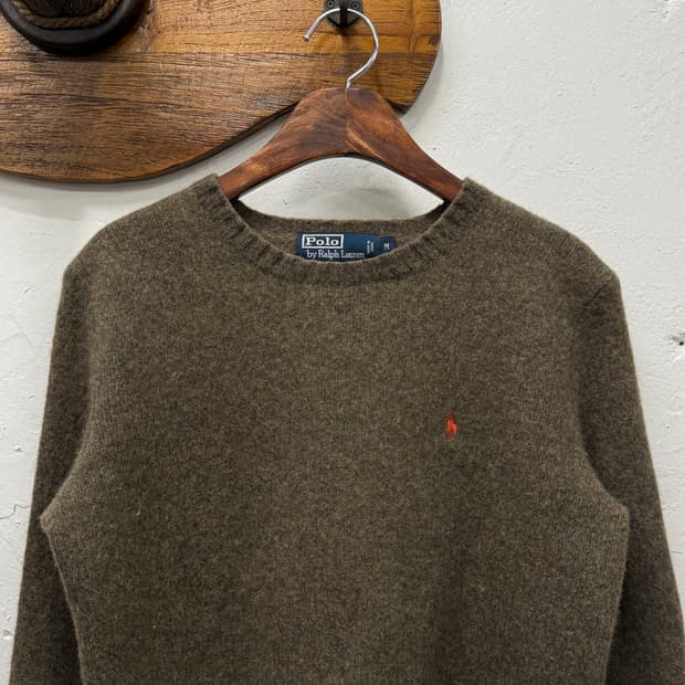 55) Polo Ralph Lauren Angora Crewneck Kn