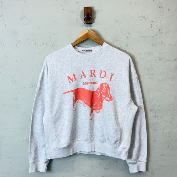 마르디메크르디 도그 맨투맨