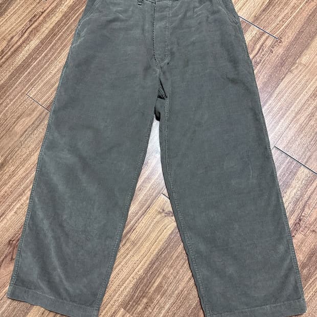 3 뤡코즈 코듀로이 워크팬츠 올리브