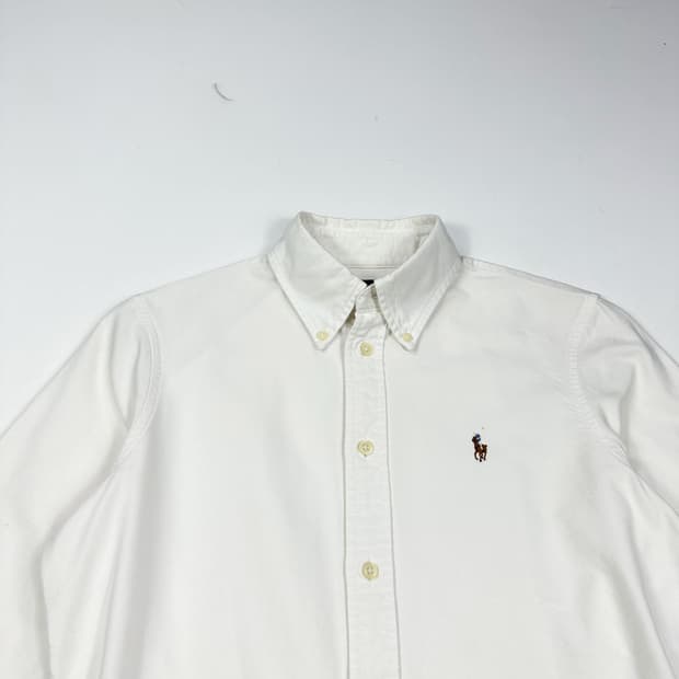 폴로 랄프로렌 포니 커스텀핏 화이트 셔츠 (S 여성추천)