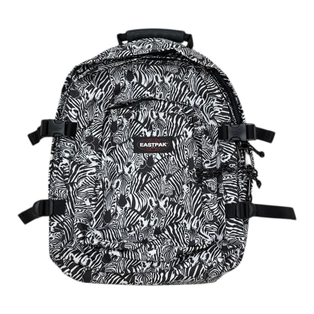 이스트팩 빈티지 프로바이더 지브라 포켓 백팩 가방