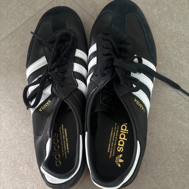아디다스 삼바 데콘 코어 블랙