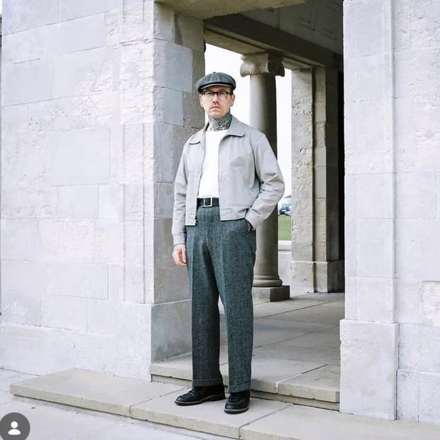 [40] 타임원클로딩 스포츠자켓 그레이