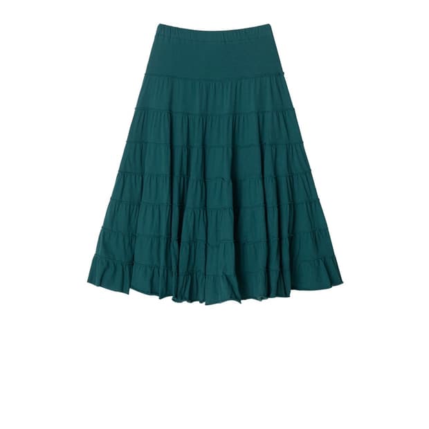 콜로신스 캐터필 티어드 스커트 CATERPIL SKIRT