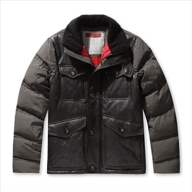 Henry Cotton’s Regged Down Jumper -48-