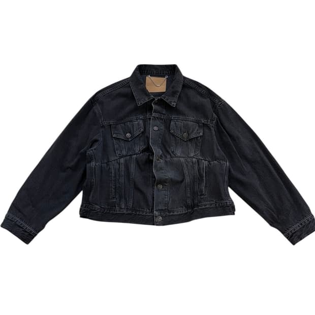 발렌시아가 16FW 스윙 데님 자켓