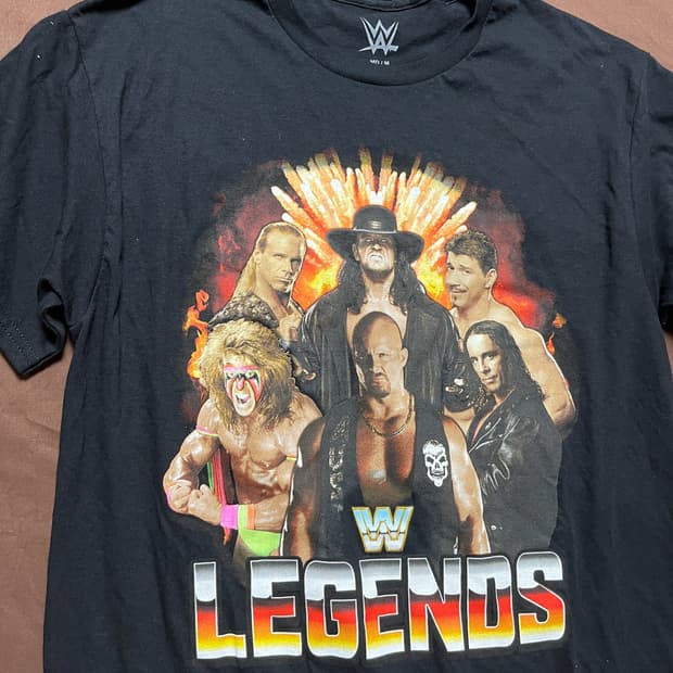 WWE 레슬링 레전드 티셔츠