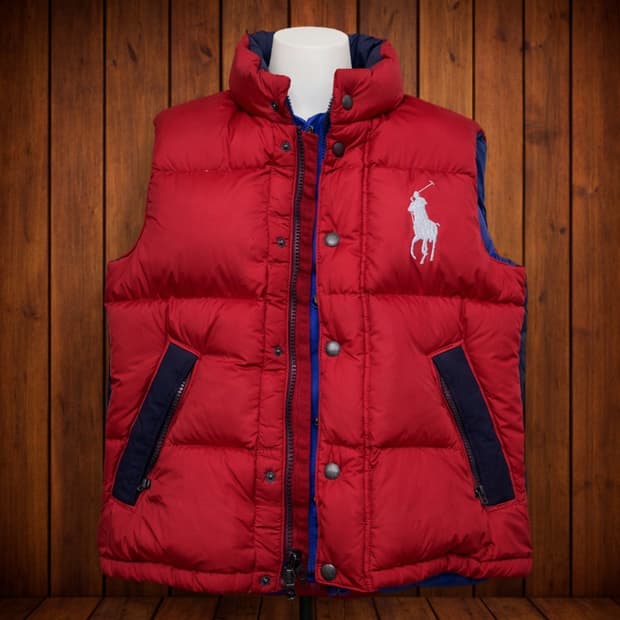 폴로 빅포니 패딩 베스트